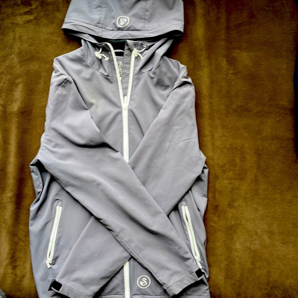 Swannies Windbreaker hooded jacket